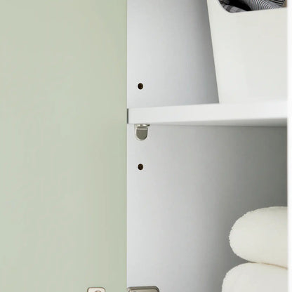 Sofune Tall Cabinet with Laundry Bag