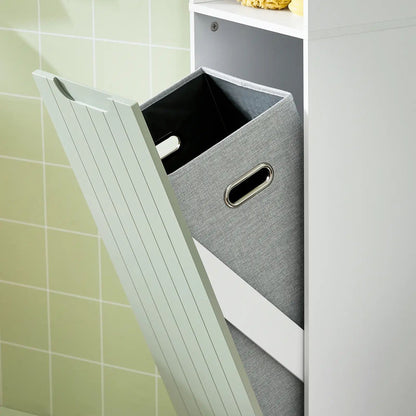 Sofune Tall Cabinet with Laundry Bag