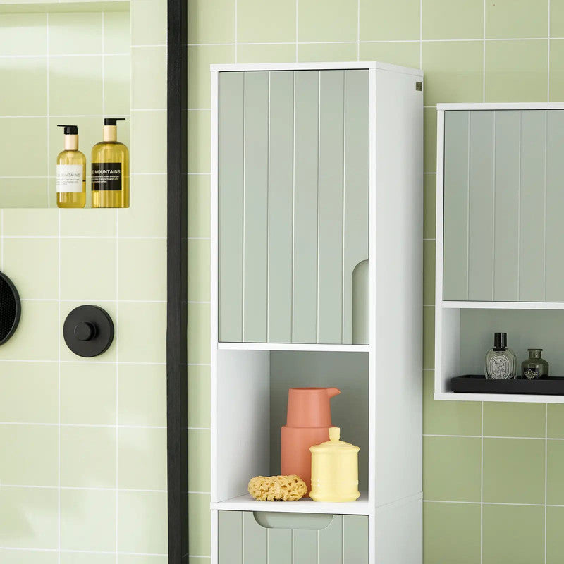 Sofune Tall Cabinet with Laundry Bag