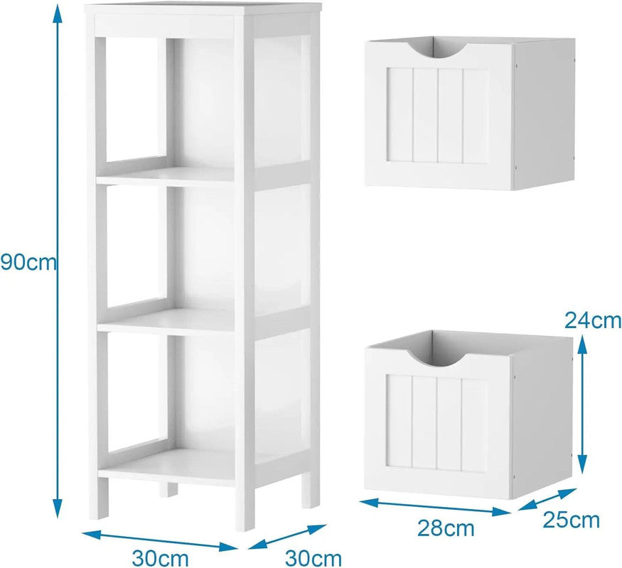 Cenitin Narrow Bathroom Cabinet
