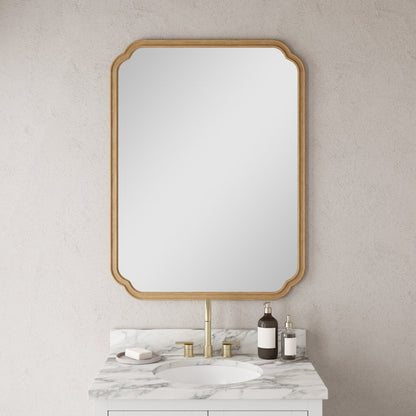 Alinier Wood Accent Wall Mirror