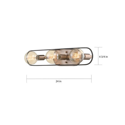 Brielle 3 - Light Dimmable Vanity Light