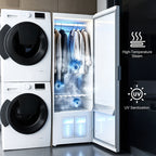 67.3 in. Garment Care Cabinet in White with Fabric Refresh and 6-Garment Capacity