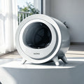 1.5 cu. ft. Portable Ventless Heat Pump Dryer in White with Quiet Operation and Sanitize Cycle