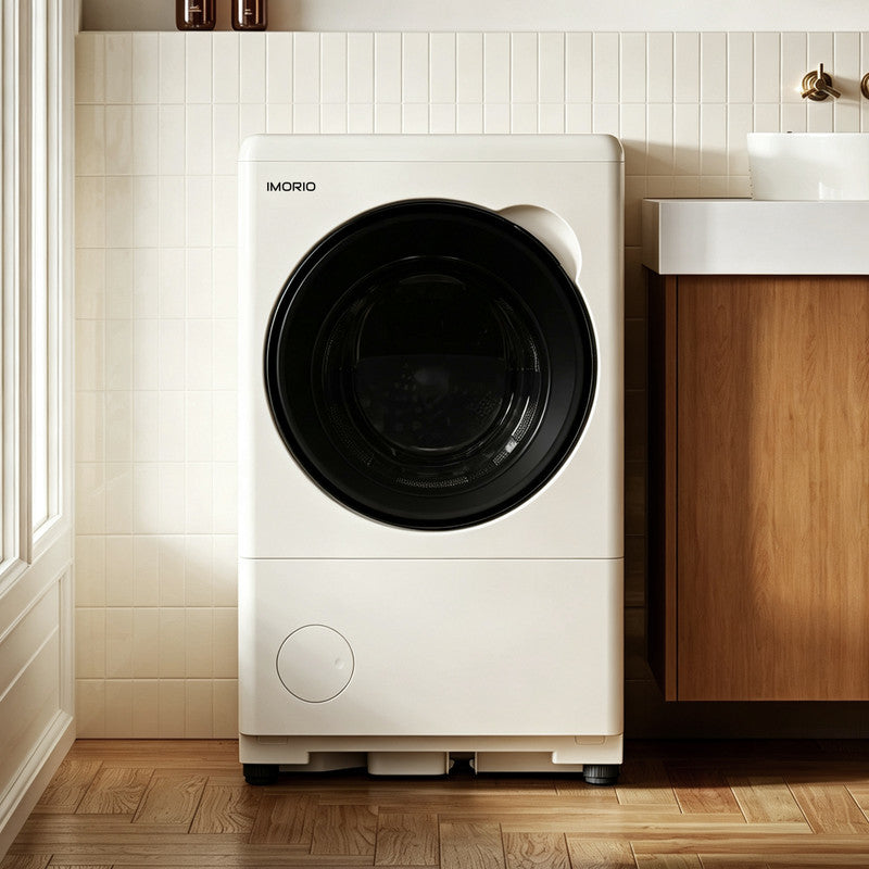 3.3 cu. ft. Washer / 2.1 cu. ft. Dryer Heat Pump All-in-One Laundry in White with Gentle Fabric Care