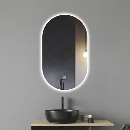 Lutjens Oval LED Wall Mirror