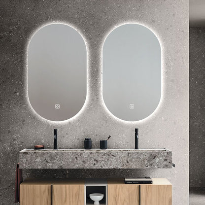 Lutjens Oval LED Wall Mirror