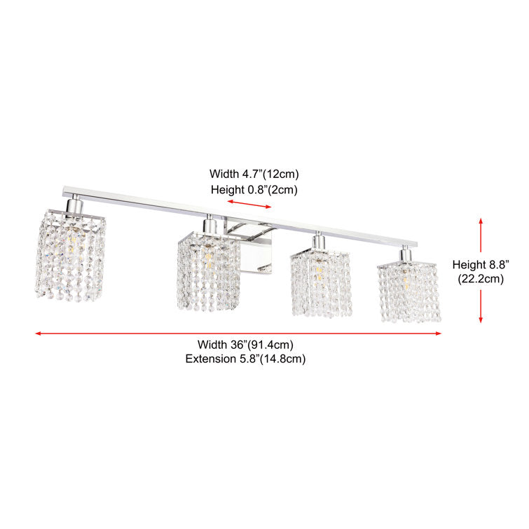 Presler 4 - Light Dimmable Vanity Light